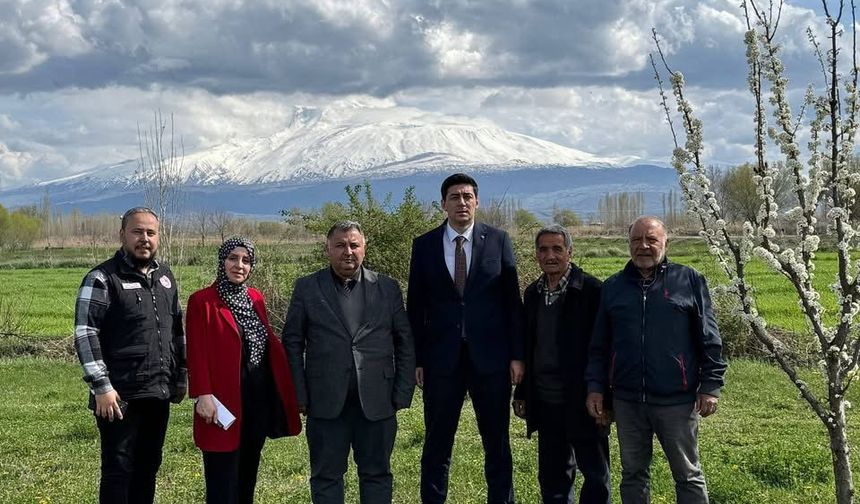 Kaymakam Erdoğan’dan Üreticilere Ziyaret