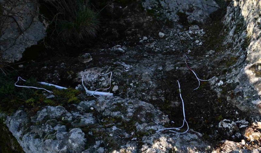 Kaçak kazıya suç üstü