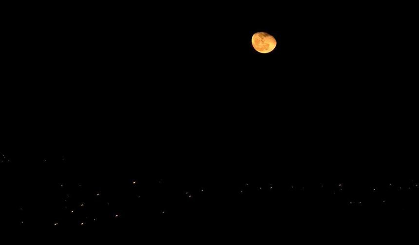 Muğla'da 'Kanlı Ay' görüntülendi