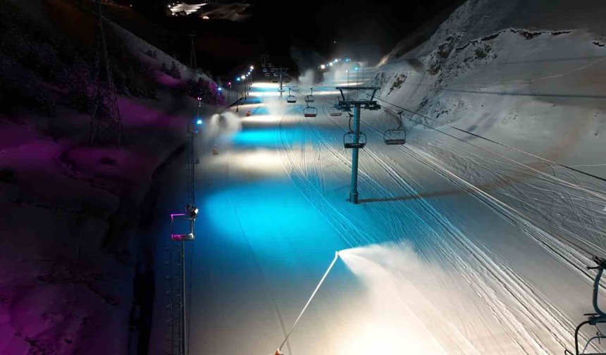 Palandöken'de suni karlama ile sezon finali Nisan sonunda