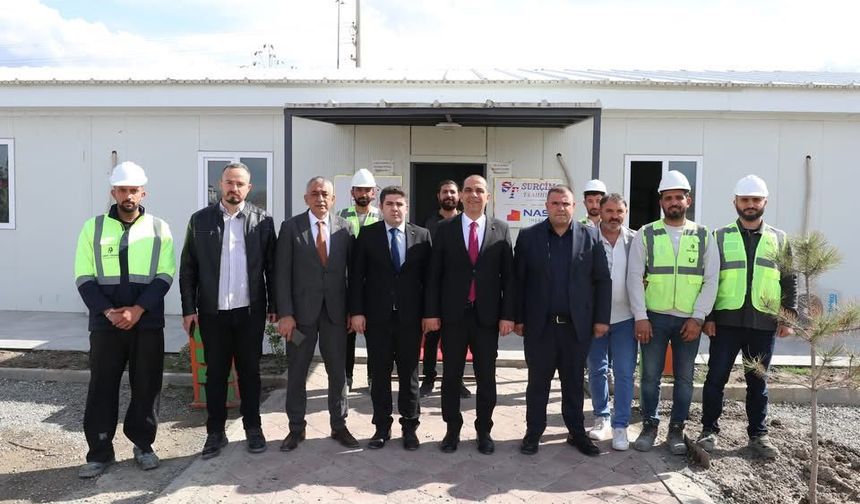 400 Yataklı Devlet Hastanesi İnşaatı Hızla Devam Ediyor