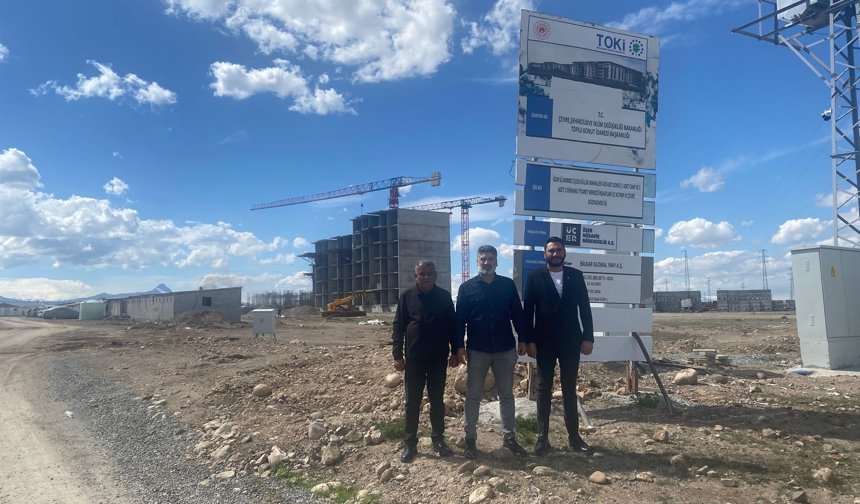 Iğdır’da TOKİ Konutları Hızla Yükseliyor