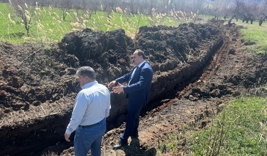 10 Kilometrelik Toprak Kanal Temizlendi