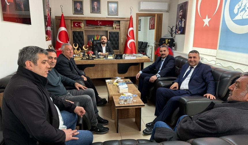 Turan Teşkilatı’ndan MHP Iğdır İl Başkanlığı’na Ziyaret