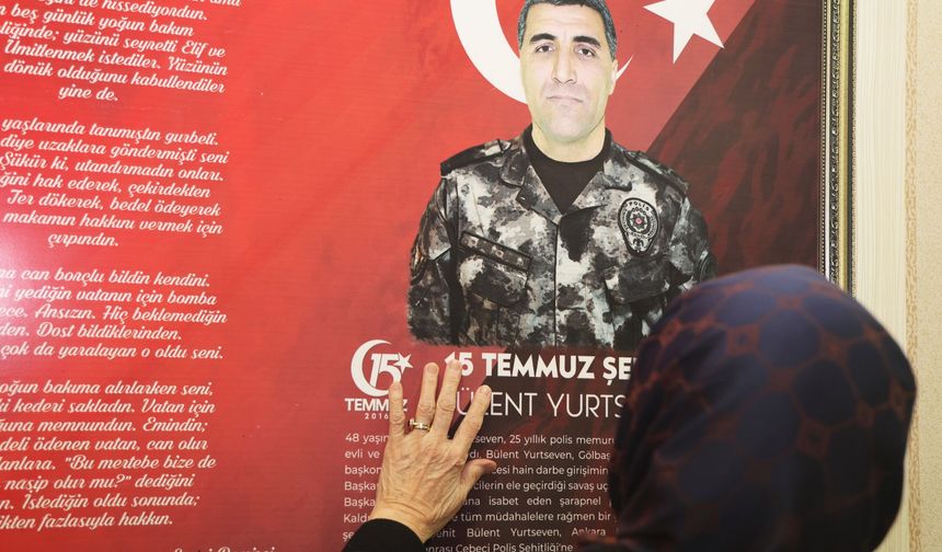 Rektör Gürel, Şehit Bülent Yurtseven’in Ailesini Ağırladı