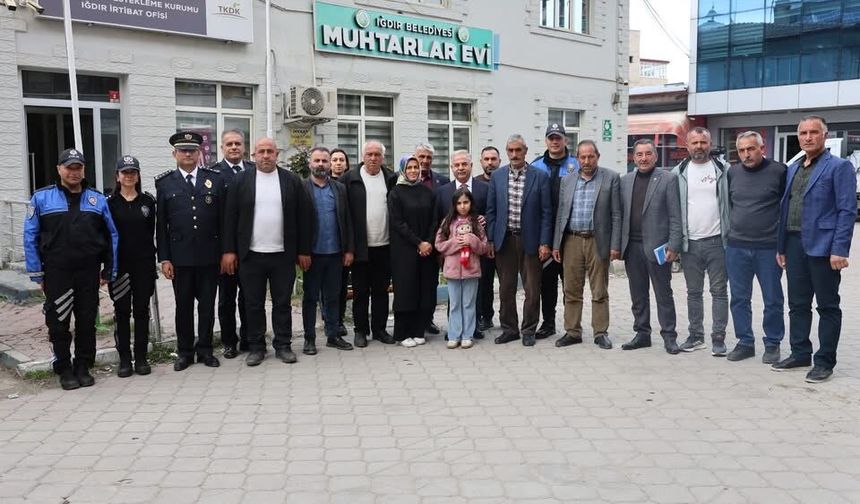 Emniyet Müdürü Turgay, Muhtarlarla Bir Araya Geldi