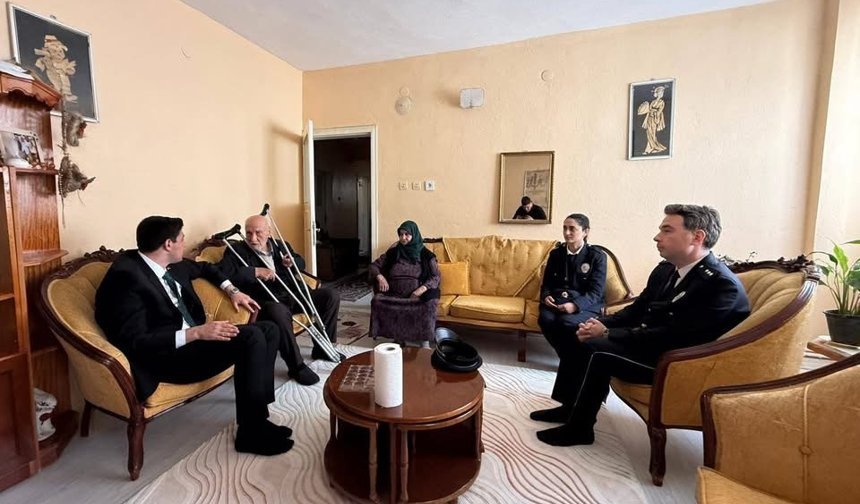 Kaymakam Erdoğan’dan Şehit Ailesine Anlamlı Ziyaret