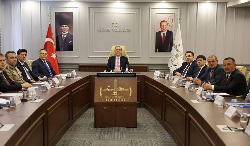 Iğdır’da Kuraklık Krizi Masaya Yatırıldı