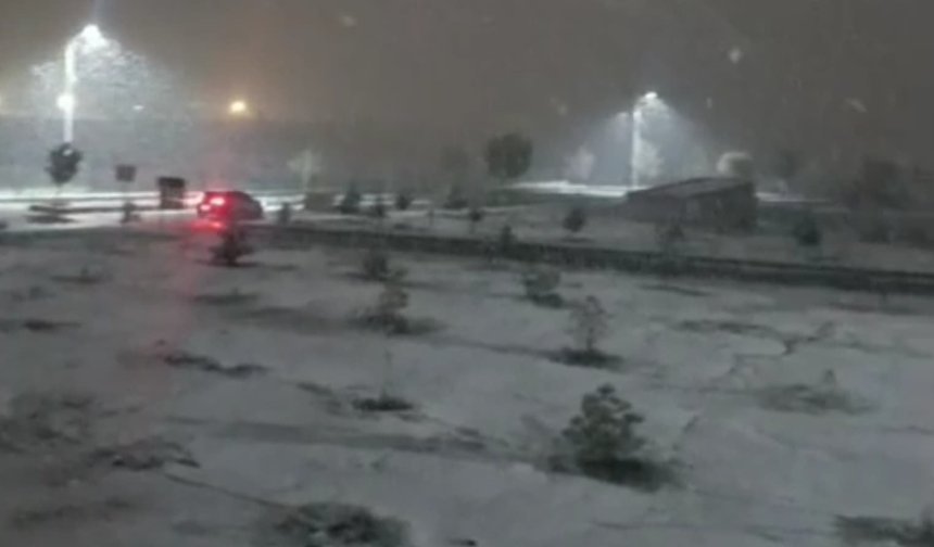 Iğdır’da Kış Geri Döndü: Yüksek Kesimlerde Kar, Merkezde Fırtına Etkili!