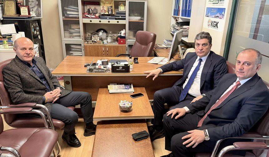 Ziraat Bankası Tarımsal Bankacılık Grup Başkanı Kemalettin Bayat’tan Gazetemize Ziyaret