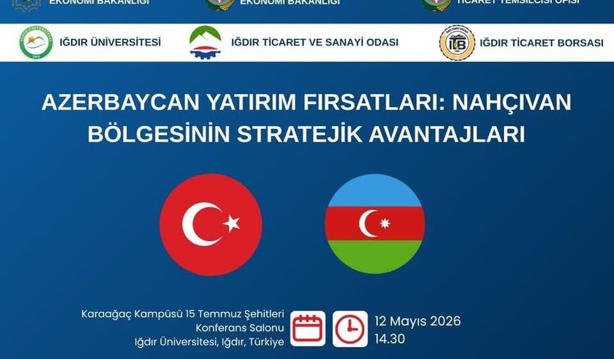 Azerbaycan Yatırım Fırsatları Iğdır’da Masaya Yatırılacak