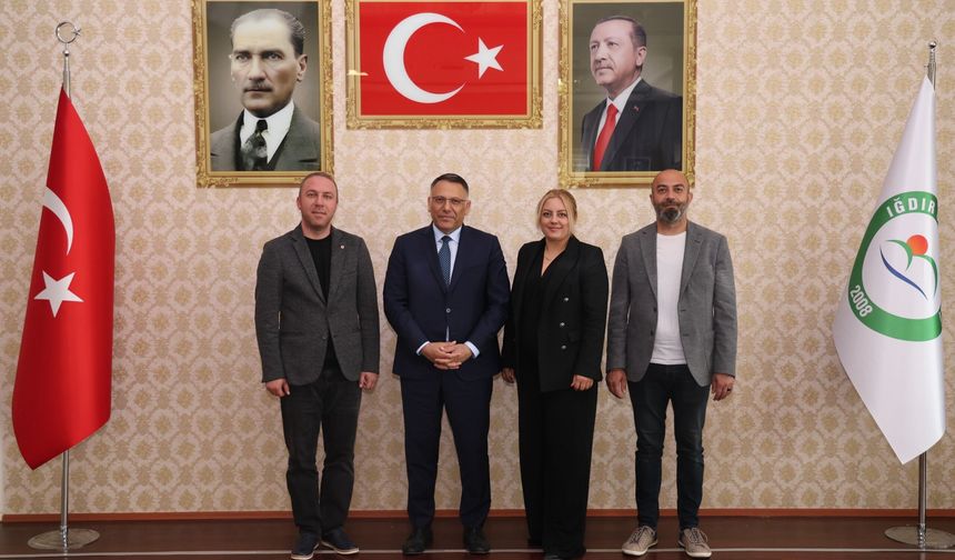 Key Kolejinden Rektör Gürel’e Ziyaret