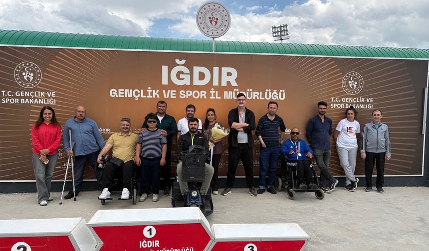 Iğdır’da “Engel Tanımayan” Bocce Turnuvası