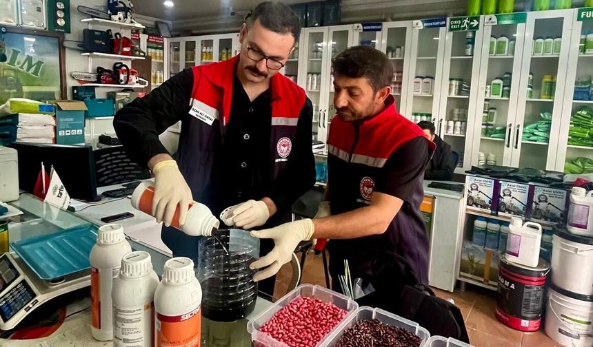 GÜBRE DAĞITICILARINA YÖNELİK DENETİMLER ARALIKSIZ DEVAM EDİYOR