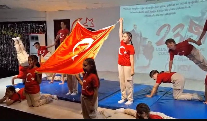 Iğdır Key Koleji’nde 23 Nisan Coşkusu