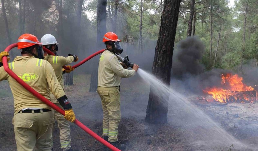 Antalya 2 bin 400 personel, 251 adet hava ve kara aracı ile muhtemel orman yangınlarına hazır