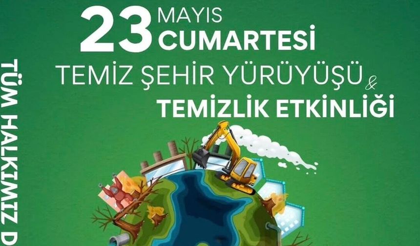 Iğdır Temiz Doğa Platformu Şehri Temizlemek İçin Yürüyecek