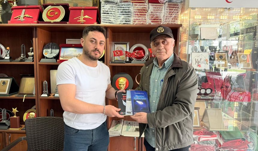 Iğdırlı Yazar Nizamettin Uca’dan Yeşil Iğdır Gazetesi’ne Kültür Ziyareti
