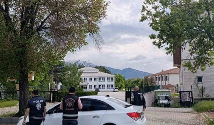 Erzincan'da okul çevrelerinde 'Güvenli Eğitim' uygulaması