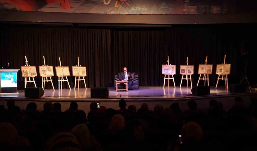 Erzurum'da 'Zor Zamanda Konuşan Adam: Necip Fazıl Kısakürek' programına yoğun ilgi