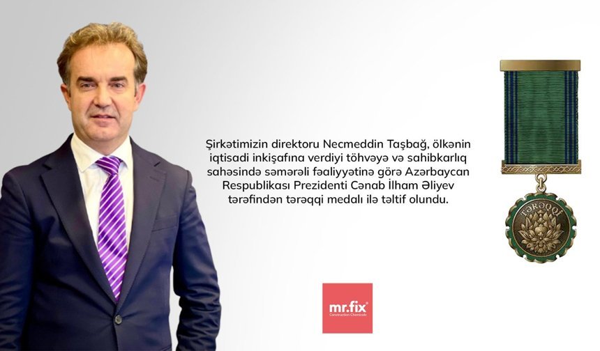 Azerbaycan Cumhurbaşkanı’ndan Iğdırlı İş İnsanına Terakki Madalyası