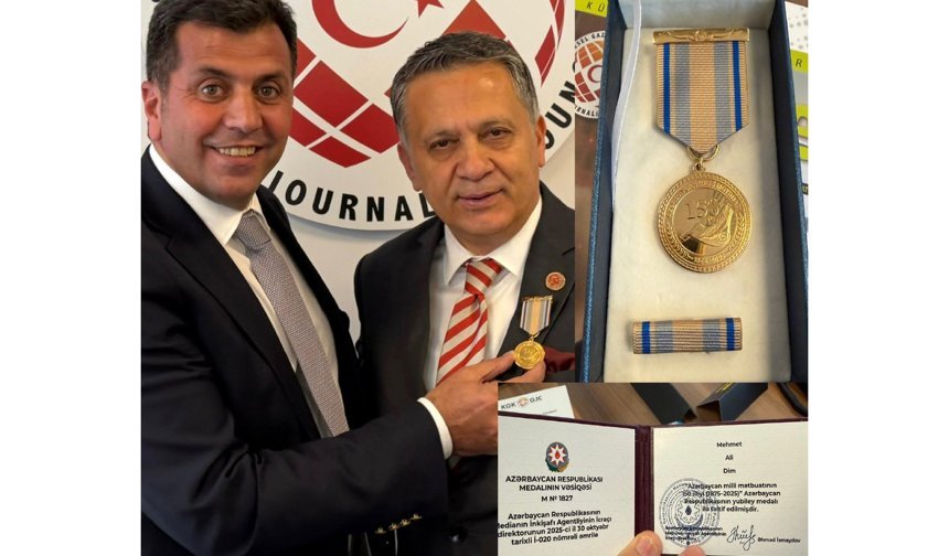 KGK Genel Başkanı Dim’e Azerbaycan’dan büyük onur