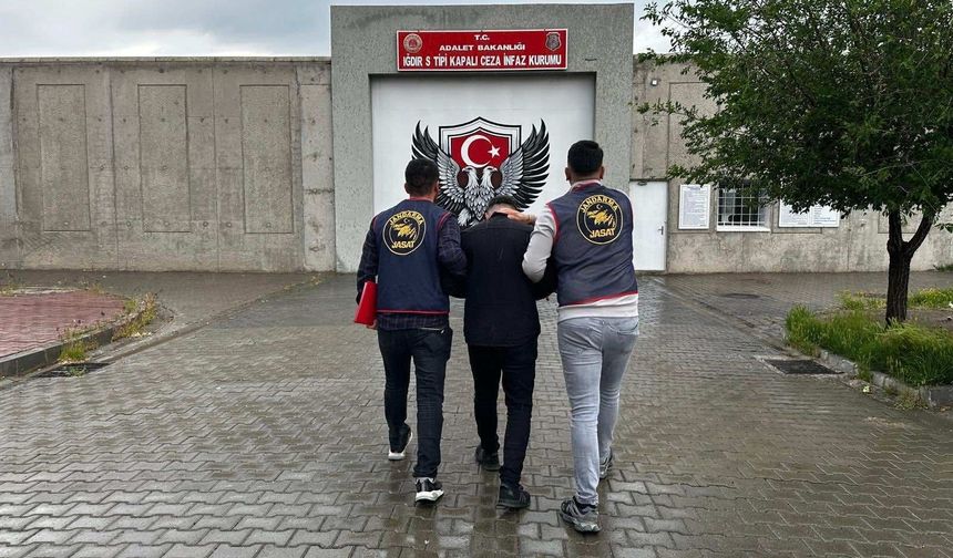 Iğdır’da  15 Yıl Cezası Bulunan Şahıs Yakalandı
