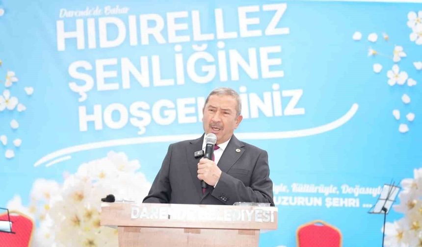 Hıdırellez Şenliği'nde birlik ve beraberlik mesajı