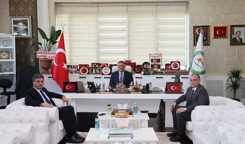 Ziraat Bankası Grup Başkanı Bayat’tan Rektör Gürel’e Ziyaret