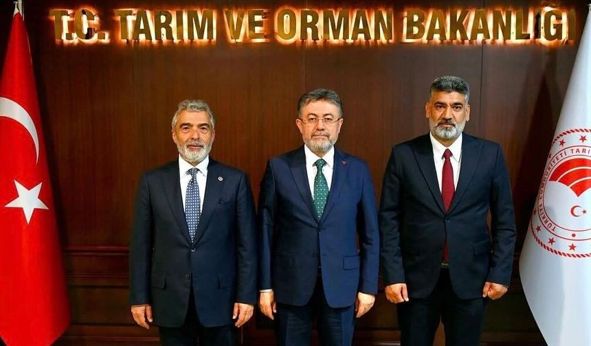 Cantürk Alagöz  ve  Ali Kemal Ayaz  ’dan Bakan  İbrahim Yumaklı  ’ya Ziyaret