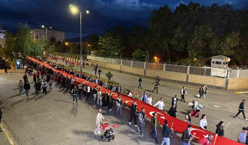 Iğdır'da 'Gençlik Yürüyüşü' düzenlendi