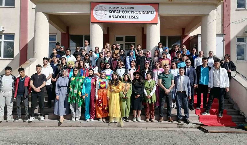 Karaçoban'da anlamlı sergi