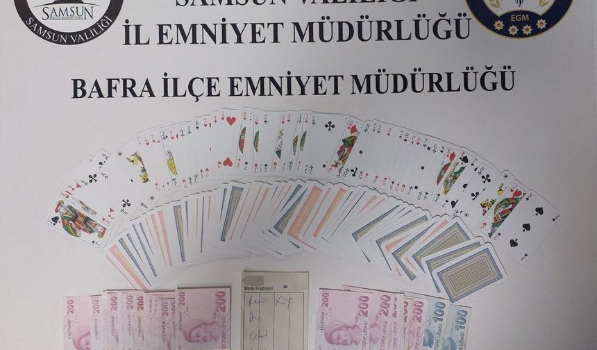 Kumar baskını: 5 kişiye 58 bin TL ceza
