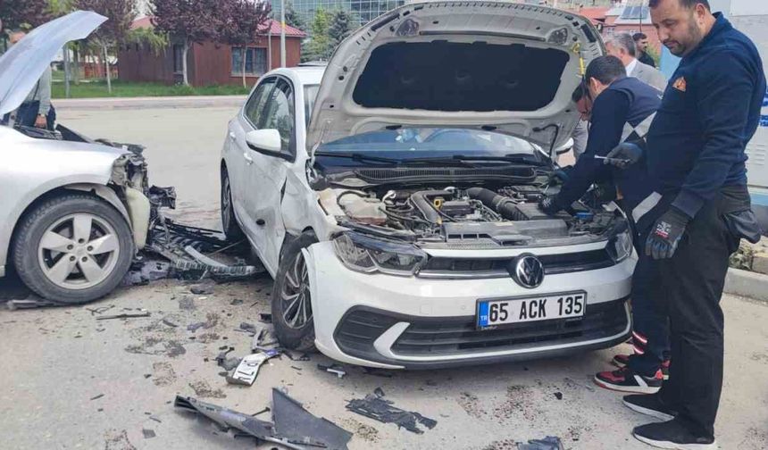 Van'da trafik kazası: 1 yaralı
