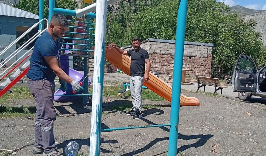 Çocuklardan gelen talebi, İl Özel İdaresi gerçekleştirdi!