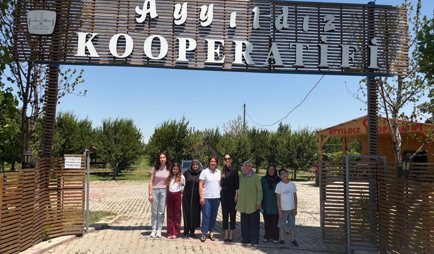Didem Taşolar’dan Ayyıldız Kadın Kooperatifine Ziyaret