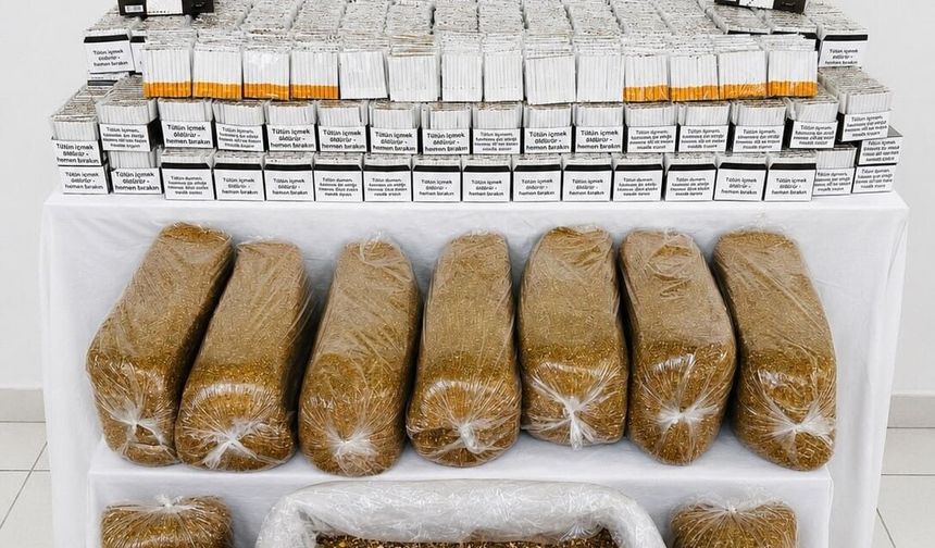 39 bin 430 adet dolu makaron ele geçirildi