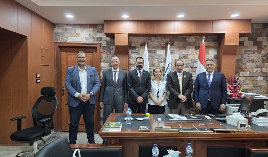 Rektör Gürel Başkanlığındaki Heyetten Mısır’da Stratejik Tarım Temasları!