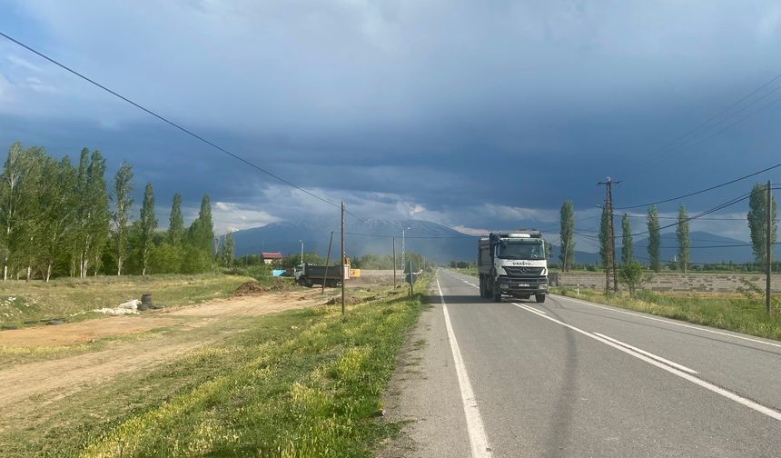 Alican Yolu Yapılmaya Başlandı