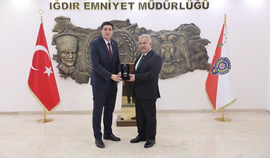 Kaymakamlardan Emniyet Müdürü Turgay’a Veda