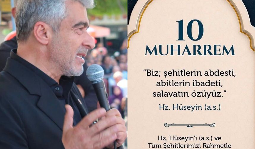 Iğdır Milletvekili Alagöz’den Aşura Mesajı