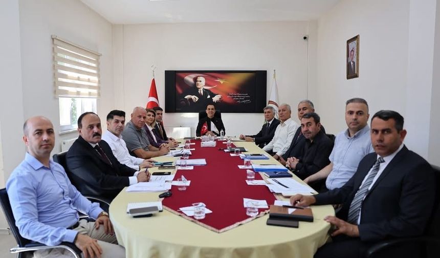 Özel İdare Haftalık Toplantısını Yaptı