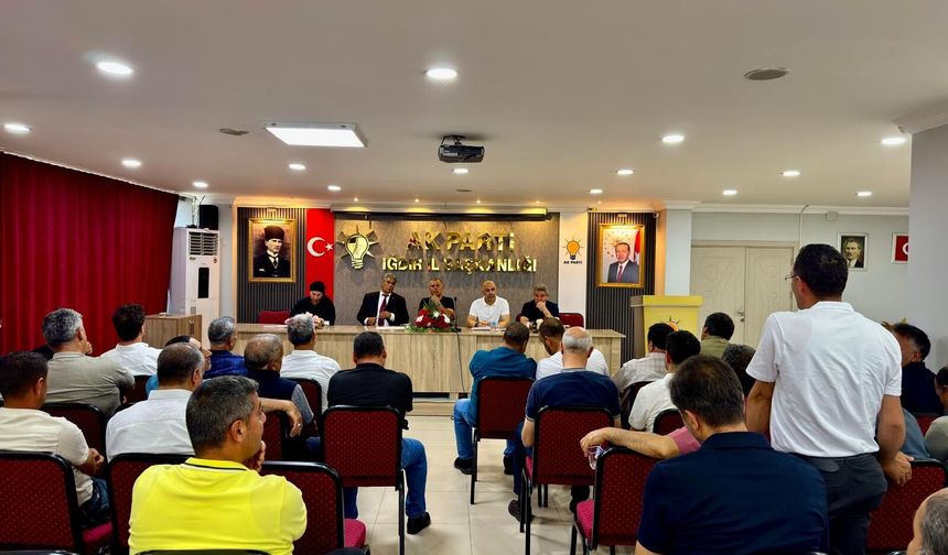 AK Parti Iğdır’da Danışma Meclisi Toplantısı: “Birlik ve Ortak Hedef Vurgusu”