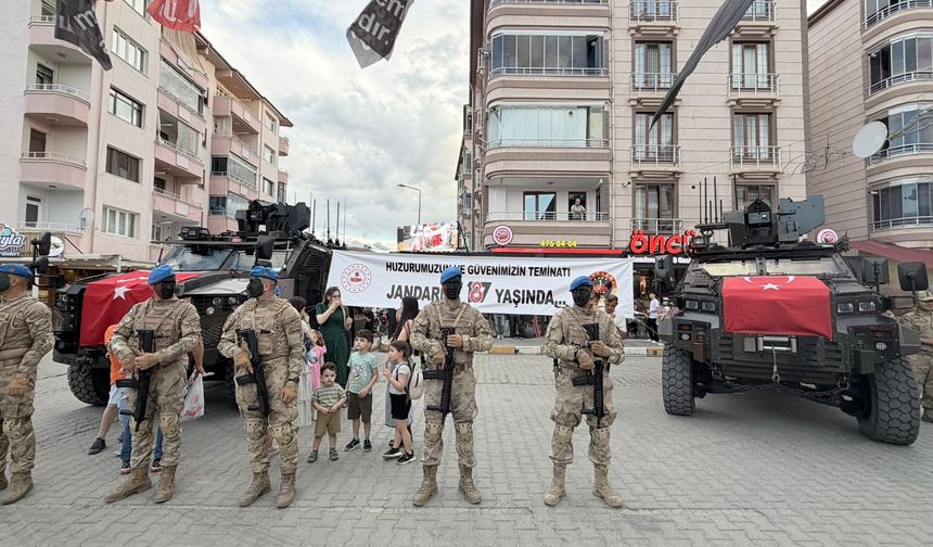 IĞDIR’DA JANDARMA 187. YAŞINI KUTLADI