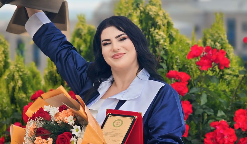 Iğdır Üniversitesi Birincisi Emine Güneş