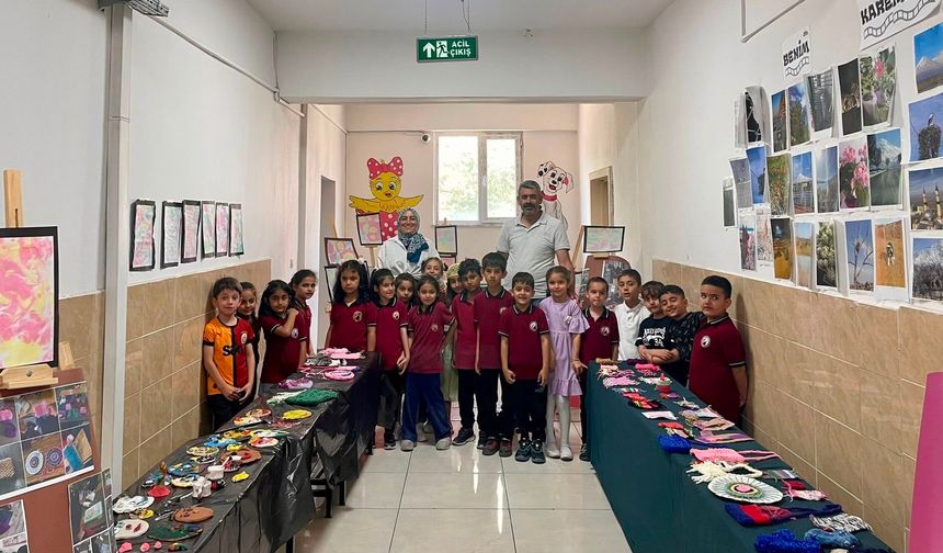“Küçük Eller Geleneksel Sanatlarla Buluşuyor” Projesi Sergiyle Tamamlandı