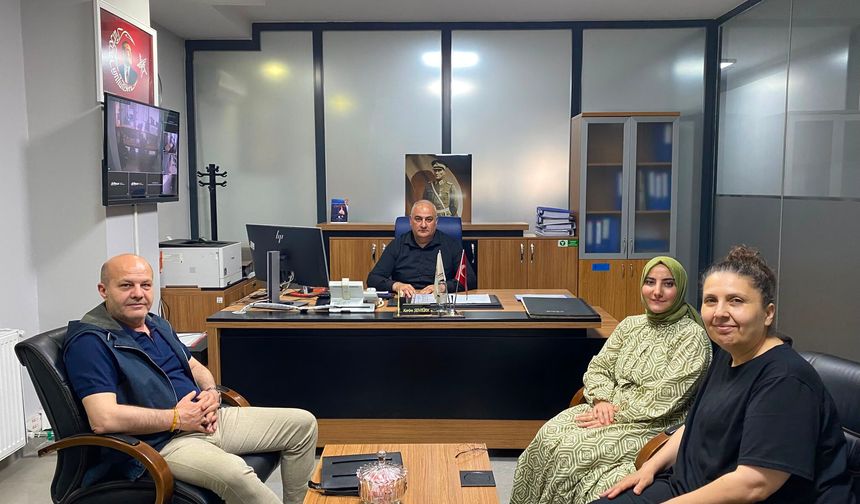 Tapu Müdürüne Hayırlı Olsun Ziyareti