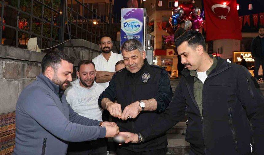 Erzurum'da Emniyet Müdürü tavsiye etti, vatandaş sigarayı bıraktı