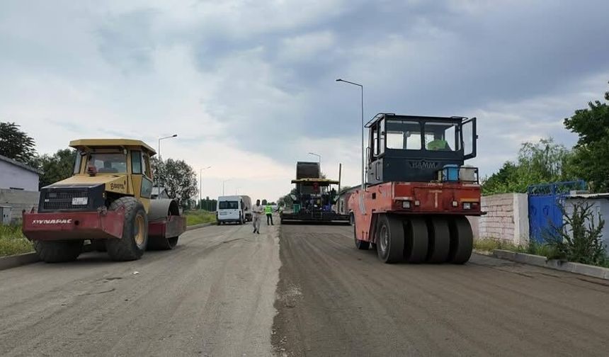 Yeşil Kuşak 3. Etap Asfaltlanıyor