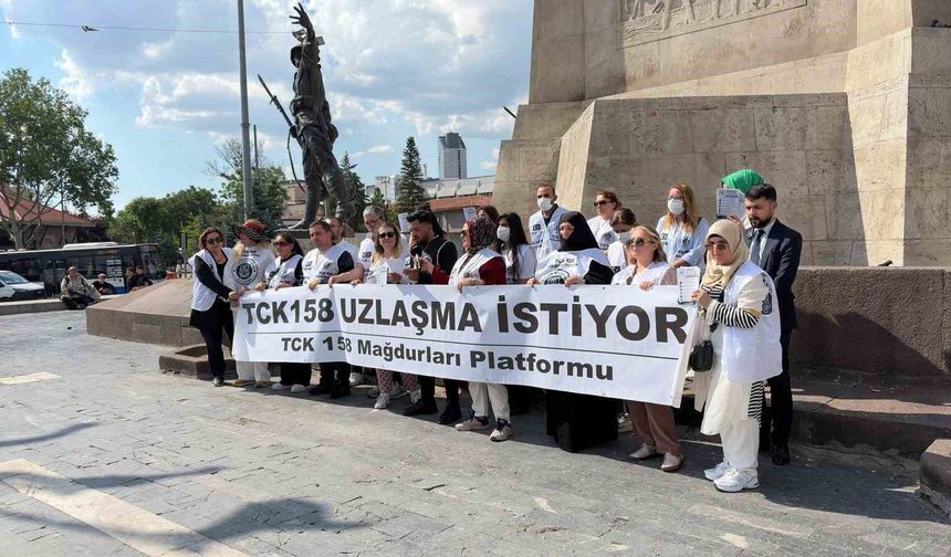 IBAN mağdurları Ankara'da buluştu